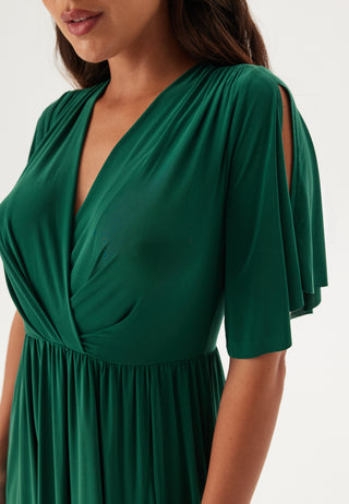 Butterfly Sleeve Soft Gown