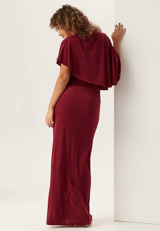 Cape Soft Maxi Dress
