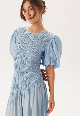 CC Puff Sleeve Smock Dress