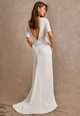 Open Back Wedding Gown