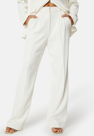 Straight Leg Suit Pants