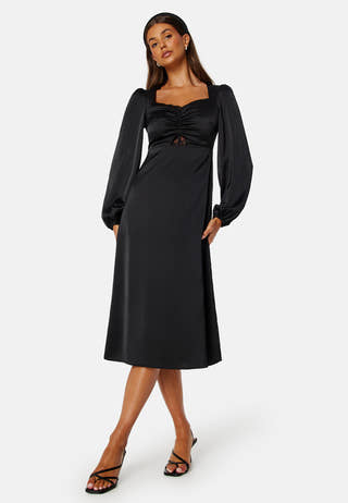 Ginita Lace Insert Dress