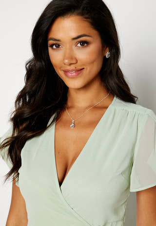 Grienne Wrap Gown