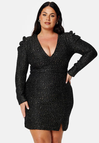 Hortenza Sparkling Bouclé Dress