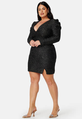 Hortenza Sparkling Bouclé Dress