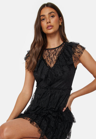 Lace Frill Dress
