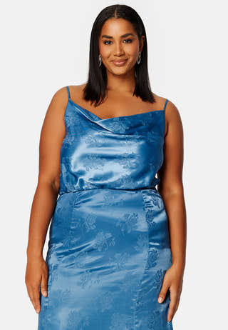 Lucie Jacquard Gown