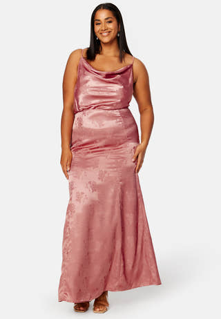 Lucie Jacquard Gown
