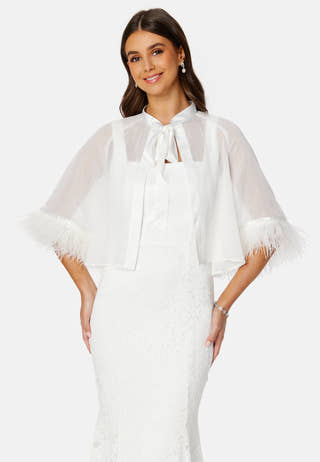 Marilyn Faux Feather Cover up