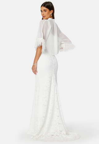 Marilyn Faux Feather Cover up