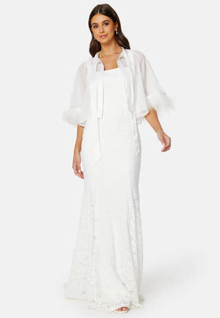 Marilyn Faux Feather Cover up