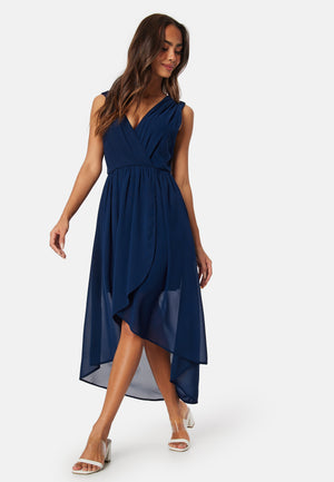 High-Low Chiffon Dress