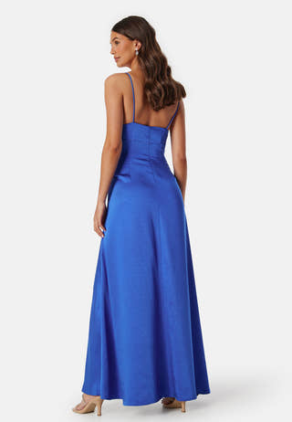Satin Strap Gown