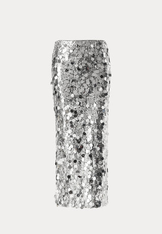 Sequin Ankle Skirt