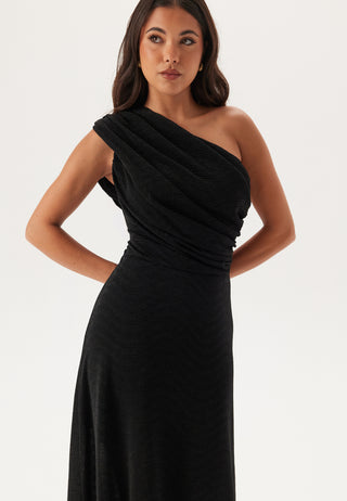 Sparkling One shoulder Soft Maxi Dress