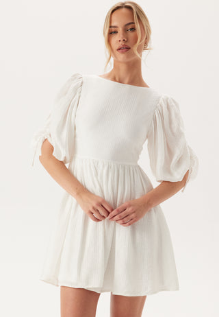 Tie Back Short Dress