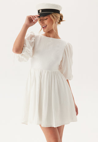 Tie Back Short Dress