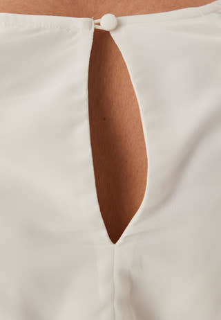 Triple Flounce Short Dress