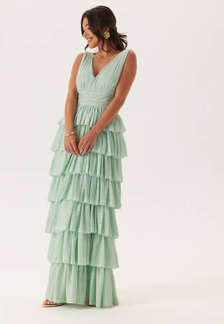 Tulle Frill Gown