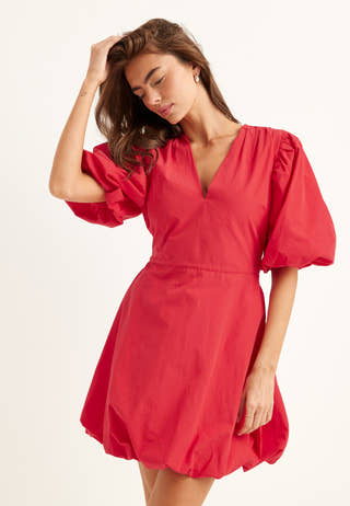 bubbleroom-occasion-v-neck-bubble-hem-short-dress-red_2