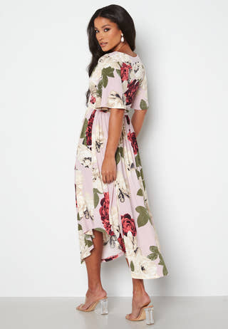 Valeria Butterfly Sleeve Dress