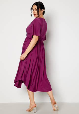 Valeria Butterfly Sleeve Dress