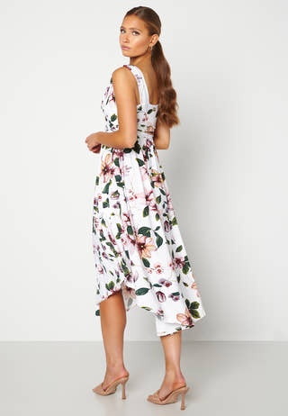 Draped Soft Midi Dress