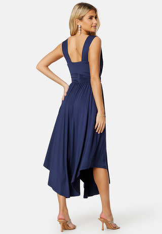 Draped Soft Midi Dress
