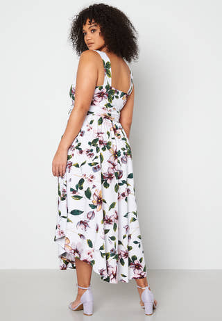 Draped Soft Midi Dress