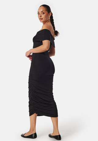 Off Shoulder Midi Dress