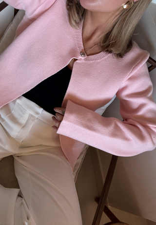 One Button Cardigan