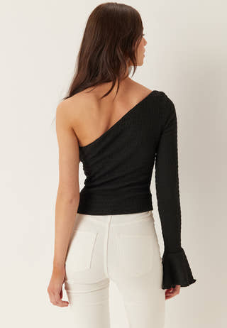 bubbleroom-one-shoulder-frill-top-black_2_1
