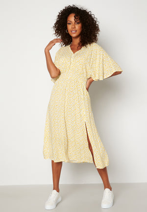 Parisia butterfly sleeve dress