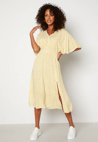 Parisia butterfly sleeve dress