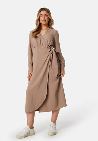 Midi Wrap Dress
