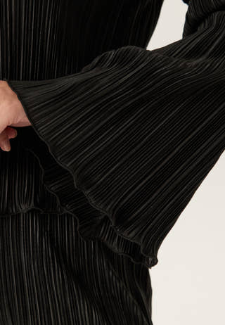 Pleated Frill Top