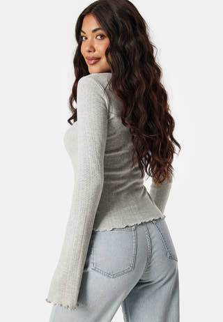 Pointelle L/S Top