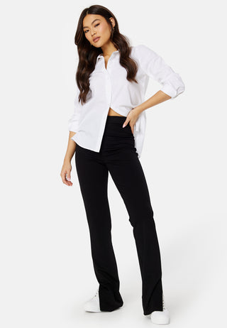 Soft Slit Trousers