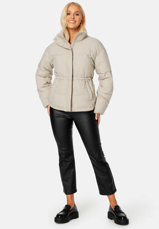 Rahima Drawstring Waist Puffer Jacket