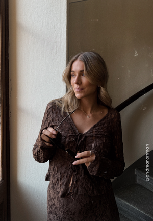 Reversible Lace Cardigan