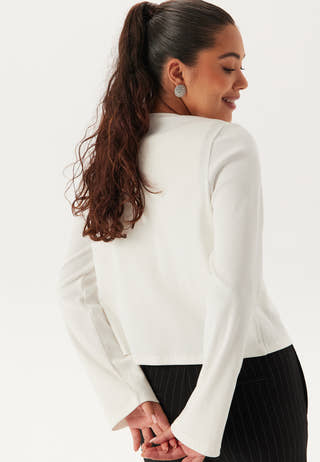 Rib Bow Cardigan