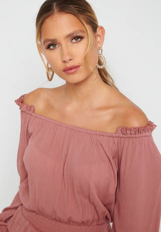Riley off shoulder blouse