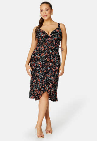 Ruby flounce dress