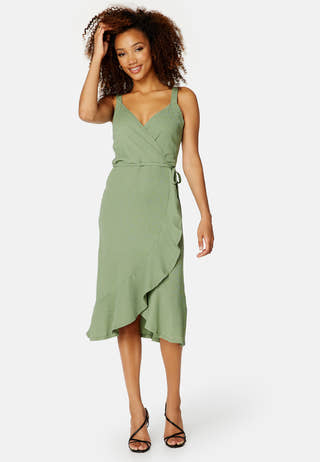 Ruby flounce dress