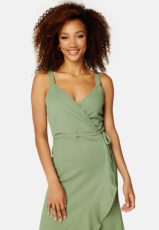 Ruby flounce dress