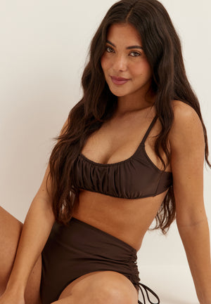Ruched Bikini Top