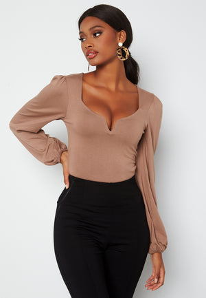 Rudina puff sleeve top