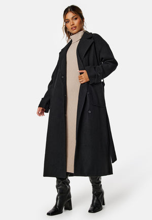 Rue Oversized Wool Blend Coat