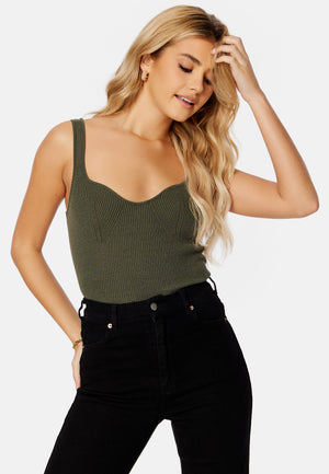 Sabine knitted bustier