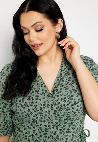 Sarai wrap dress
